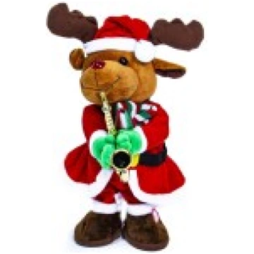 Singing and Dancing Christmas Reindeer Plush Toy -