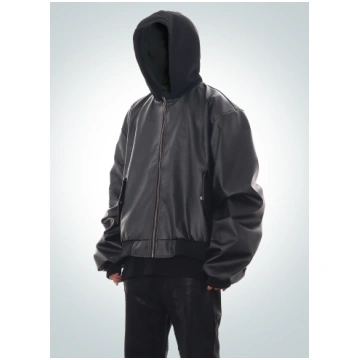 IAC| Donda leather bomber jacket - XL