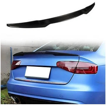 Audi A4 B9 M4 Style Carbon Fiber Lip Spoiler - Enh