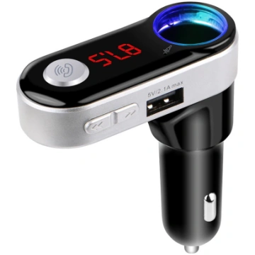 Daudzfunkcionāls FM raidītājs ar Bluetooth brīvrok