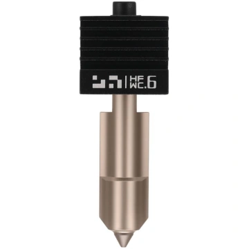 High Flow Hotend with Tungsten Carbide Nozzle for