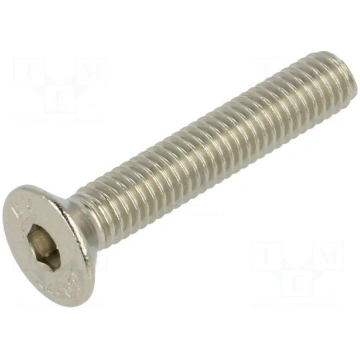 Screw | M6x35 | Head: countersunk | hex key | acid
