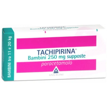 TACHIPIRINA BAMBINI 250MG 10 SUPPOSTE Angelini Pha