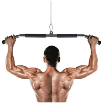 Lat Pull Bar ar karabīna āķi, 85 cm noņemami Lat P