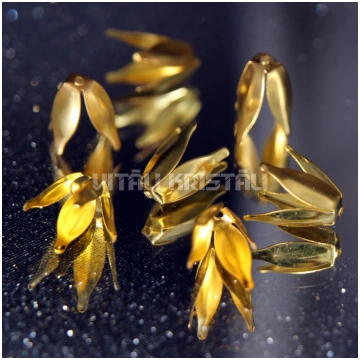 Cepurīte 13 x 10 mm zelta krāsa 1 gb