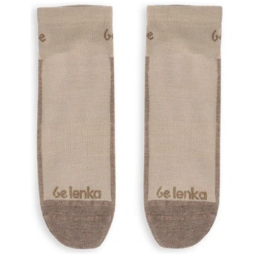 Barefoot socks Crew Merino wool (beige) - 39-42