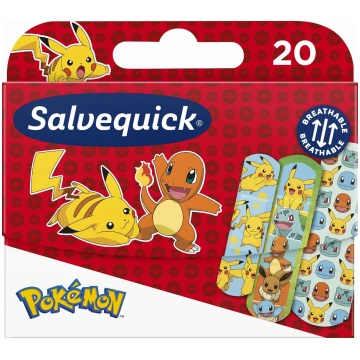Orkla SALVEQUICK DZIECI Plastry Pokemon 7310610030