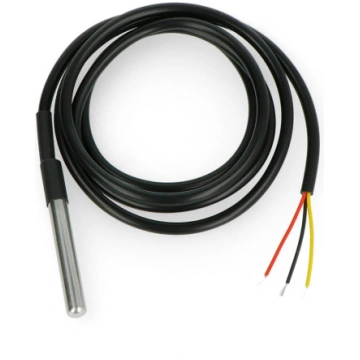 Waterproof probe with temperature sensor DS18B20 -