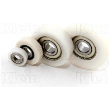 “DELRIN®” BALL BEARINGS alpha=5°;B=5;D=22,2;d=6,4