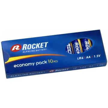 Baterijas Rocket LR6-10BB, AA