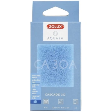 Zolux Cartuccia Spugna Blu Media Cascade 30x2 - Sp