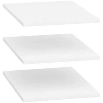 Plaukti skapim NEPO PLUS SZF3D2S (OPC1) Balti | ww