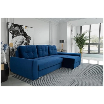 MEBLINI FURLA Sofa Bed with Bed Box, Small Corner 
