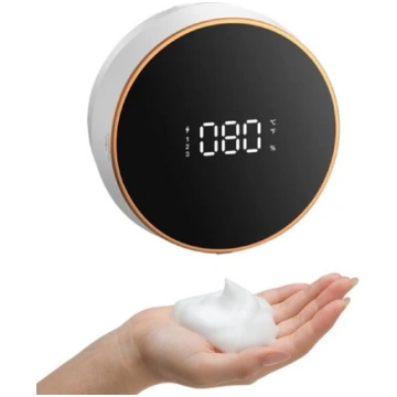 Sienas automātiskais ziepju LED dozators ar temper