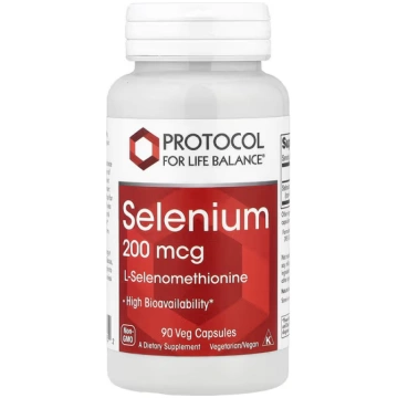 Protocol for Life Balance, Selenium, 200 mcg, 90 V
