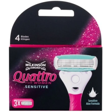 Skūšanās asmeņi Wilkinson Sword Quattro Sensitive 