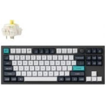 KEYBOARD WRL Q3 MAX RGB/CARBON BLACK Q3M-M4 KEYCHR