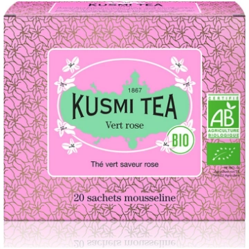 Kusmi Tea - Green Rose Bio - Tēja 20 Gab