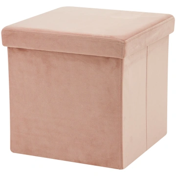 Pufs Domoletti Puf HS522-11, rozā krās., 38 cm x 3
