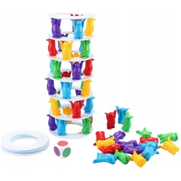 Penguin Collapse Balance Game Rotaļlieta bērniem ģ