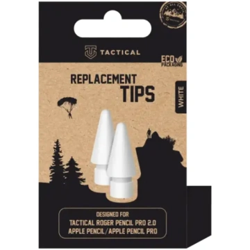Tactical Roger Pencil Pro 2.0 uzgaļi – balti