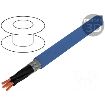 Wire | ÖLFLEX® EB CY | 3x1.5mm2 | shielded,tinned 
