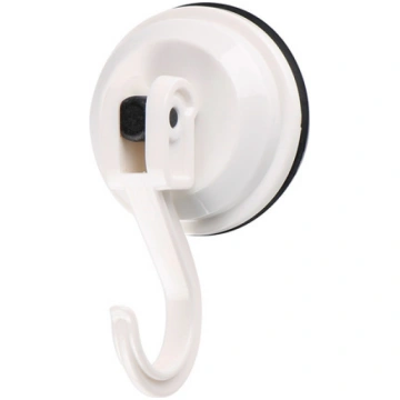 Set of 2 suction hooks, white, Ø58mm
