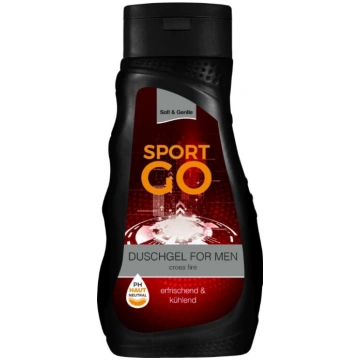SOFT & GENTLE Dušas želeja vīriešiem SPORT GO cros