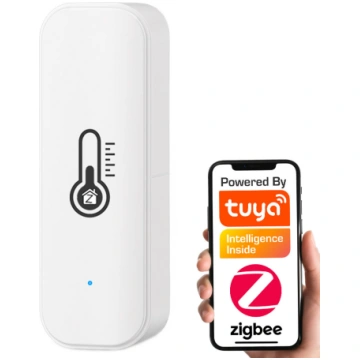 Temperatūras un mitruma sensors 2xAAA ZigBee TUYA