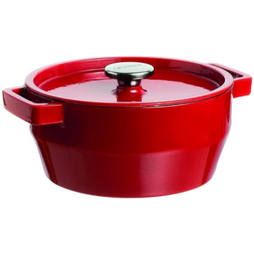 Pyrex SLOWCOOK čuguna katls 24cm 3,6l sarkans