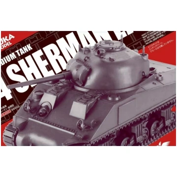 U.S MEDIUM TANK M4 SHERMAN LATE Asuka model