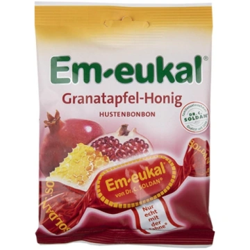 Em-eukal konfektes granātābols un medus, 75 g