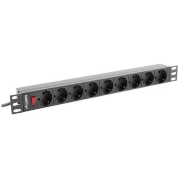 Pagarinātājs Lanberg PDU-09F-0300-BK, 1.5 mm², 3 m