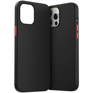 Krāsu sērijas vāciņš iPhone 12 Pro Max, melns (JR-