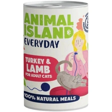 Animal Island Everyday kaķu konservēta barība ar t