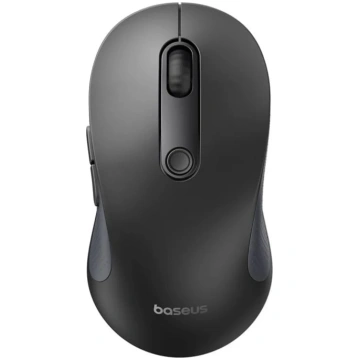 Baseus F02 Wireless Mouse, 4000DPI, BT / Wi-Fi, Bl