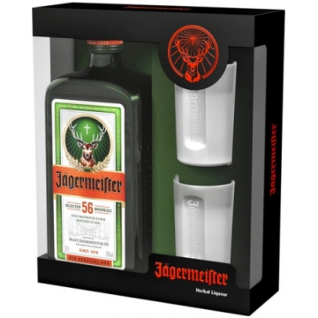 Jagermeister +2 šotglāzes