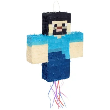 Pinjata Like Minecraft Pixel Steve 40x28 cm
