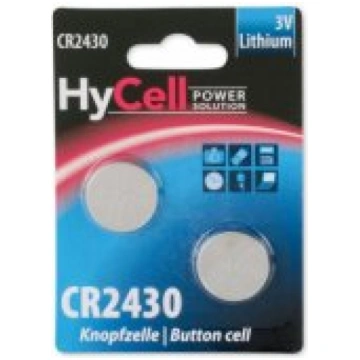 Hycell CR2430 3V 2pcs Baterijas 5020172-HYCELL