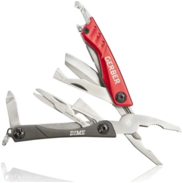 Multitools 3M PELTOR Gerber Dime — kompakts sarkan