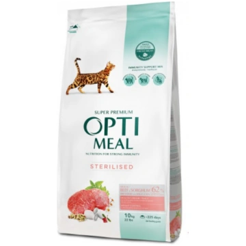 Optimeal beef fillet+ Sorghum Sterilised 10kg - sa