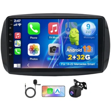 iSpchen Android 14 Auto Radio Double DIN Benz Smar