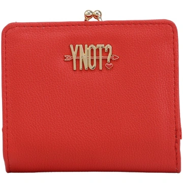 Ynot - Portafoglio Donna in ecopelle con clip Love