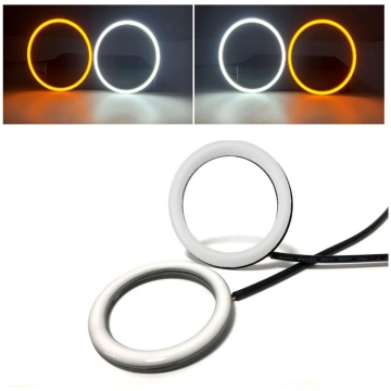 Bianco Arancione Switchback 85 mm 3528 Led Angel E