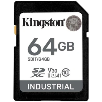 Card microSD 64GB CL10 UHS-I Industrial