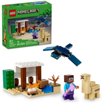 LEGO Minecraft Steve tuksneša ekspedīcija 21251