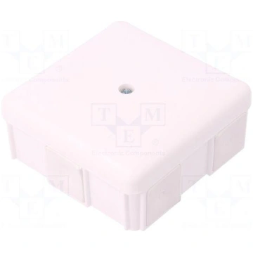 Enclosure: junction box | X: 86mm | Y: 86mm | Z: 3