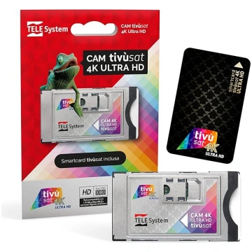 TELE sistēma Tivùsat 4K Ultra HD Sertificēta video