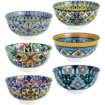 HENXFEN LEAD Porcelāna trauciņi labības ēdieniem,