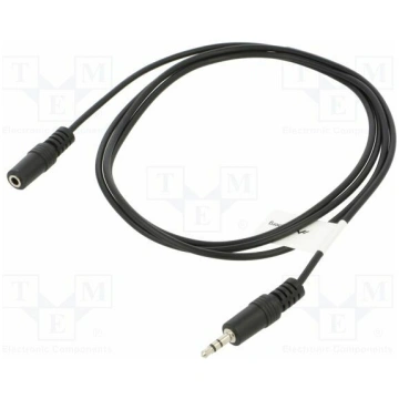 Cable; Jack 3.5mm 3pin socket,Jack 3.5mm 3pin plug